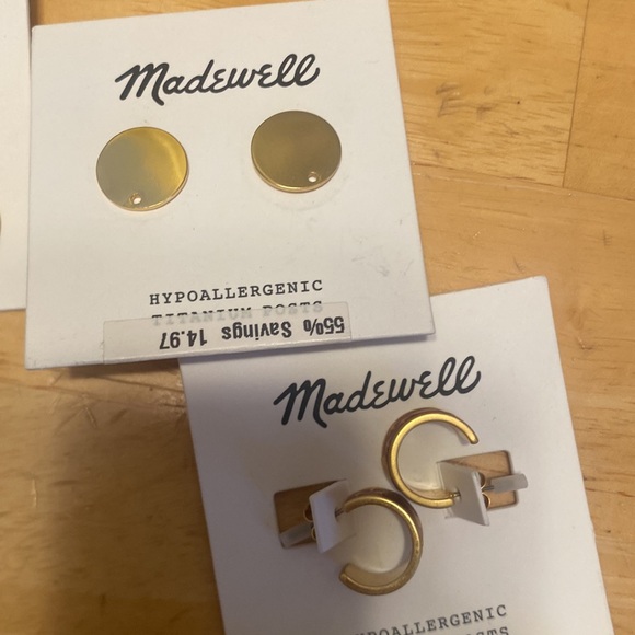 Madewell earring bundle JEWELRY - Picture 8 of 9